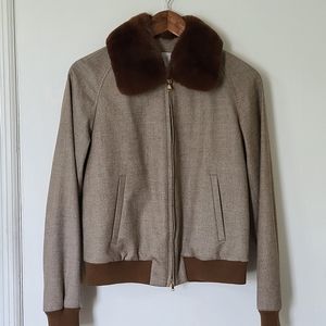 NWT Carlisle New York sz 4, removable collar, zip